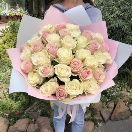 Монобукет #1022 - цветы, цветы гомель, доставка цветов гомель, купить цветы, доставка цветов