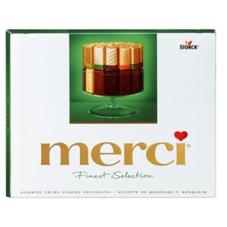Конфеты ассорти "MERCI", 250 г - цветы, цветы гомель, доставка цветов гомель, купить цветы, доставка цветов