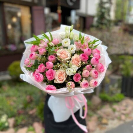 Авторский букет #2051 - цветы, цветы гомель, доставка цветов гомель, купить цветы, доставка цветов