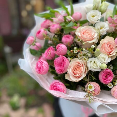 Авторский букет #2051 - цветы, цветы гомель, доставка цветов гомель, купить цветы, доставка цветов