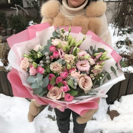 Авторский букет #2066 - цветы, цветы гомель, доставка цветов гомель, купить цветы, доставка цветов