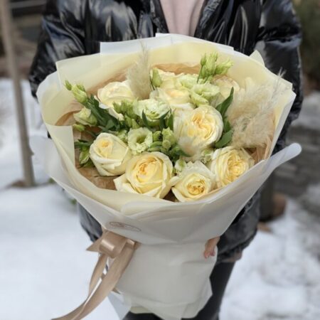 Авторский букет #2077 - цветы, цветы гомель, доставка цветов гомель, купить цветы, доставка цветов