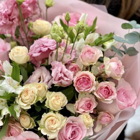 Авторский букет #2078 - цветы, цветы гомель, доставка цветов гомель, купить цветы, доставка цветов