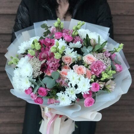 Авторский букет #2093 - цветы, цветы гомель, доставка цветов гомель, купить цветы, доставка цветов