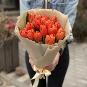 Букет из тюльпанов #1069 - цветы, цветы гомель, доставка цветов гомель, купить цветы, доставка цветов