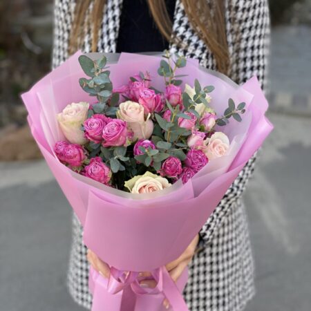 Авторский букет #2100 - цветы, цветы гомель, доставка цветов гомель, купить цветы, доставка цветов