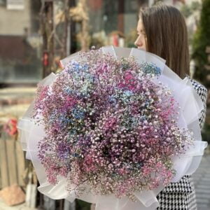 Букет из гипсофилы #1076