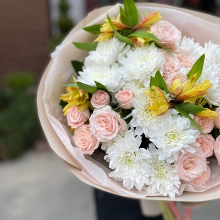 Авторский букет #2121 - цветы, цветы гомель, доставка цветов гомель, купить цветы, доставка цветов