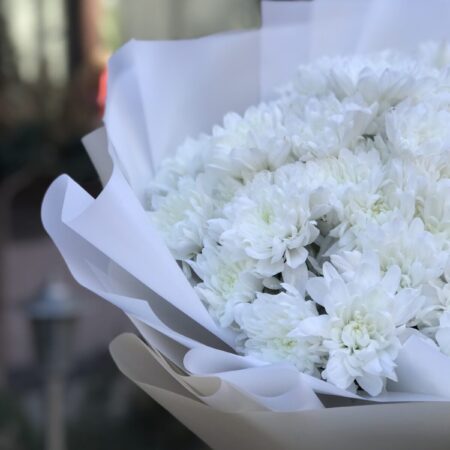 Букет из хризантем #1084 - цветы, цветы гомель, доставка цветов гомель, купить цветы, доставка цветов