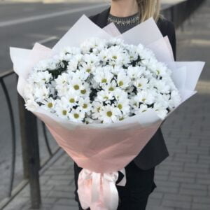 Букет из ромашек #1090 - цветы, цветы гомель, доставка цветов гомель, купить цветы, доставка цветов