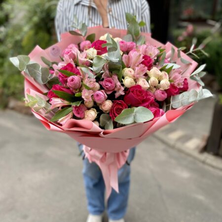 Авторский букет #2184 - цветы, цветы гомель, доставка цветов гомель, купить цветы, доставка цветов