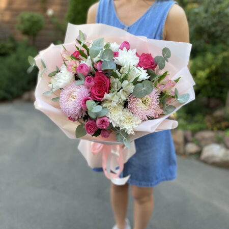 Авторский букет #2198 - цветы, цветы гомель, доставка цветов гомель, купить цветы, доставка цветов