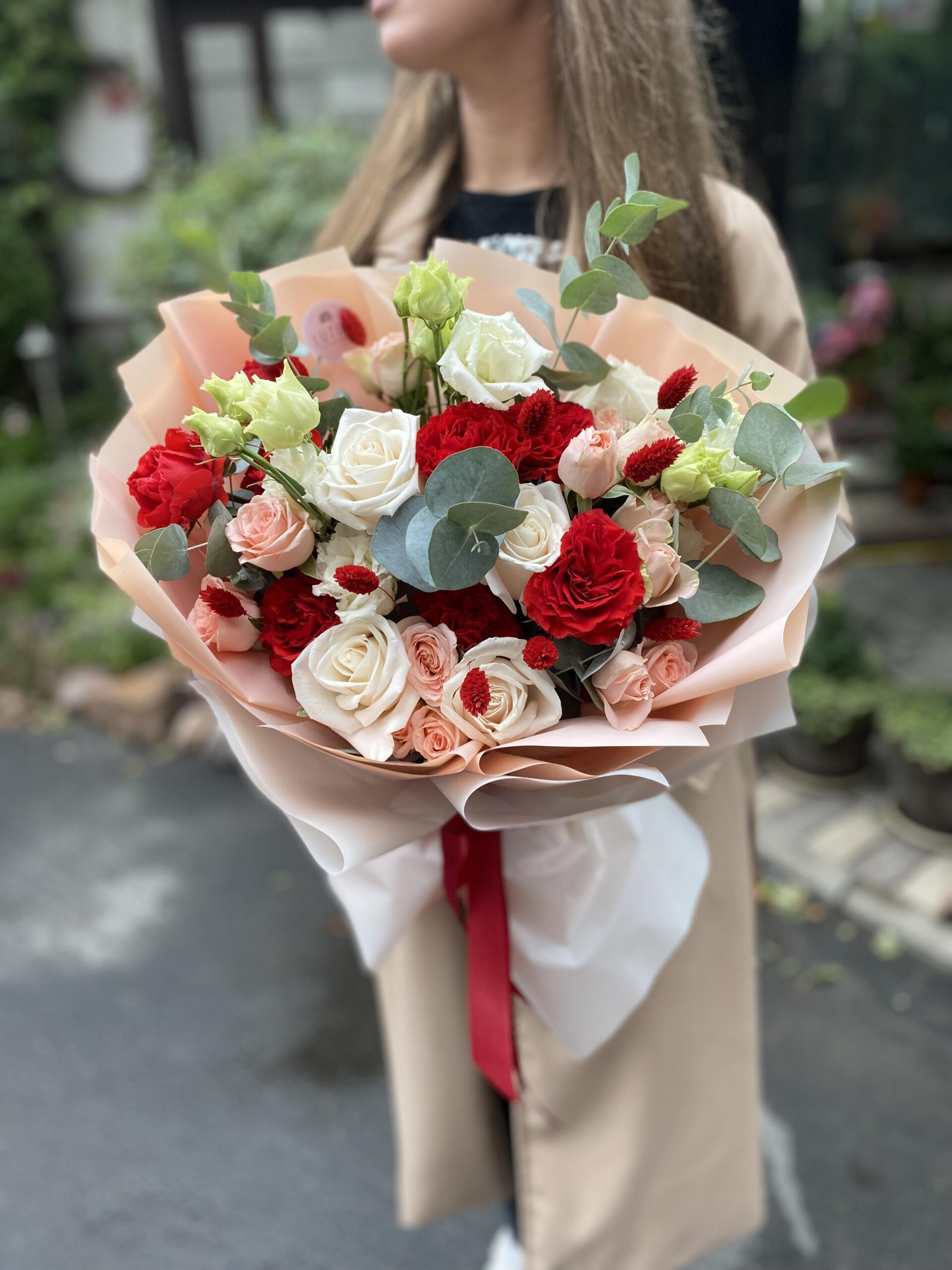 Авторский букет #2215 - цветы, цветы гомель, доставка цветов гомель, купить цветы, доставка цветов