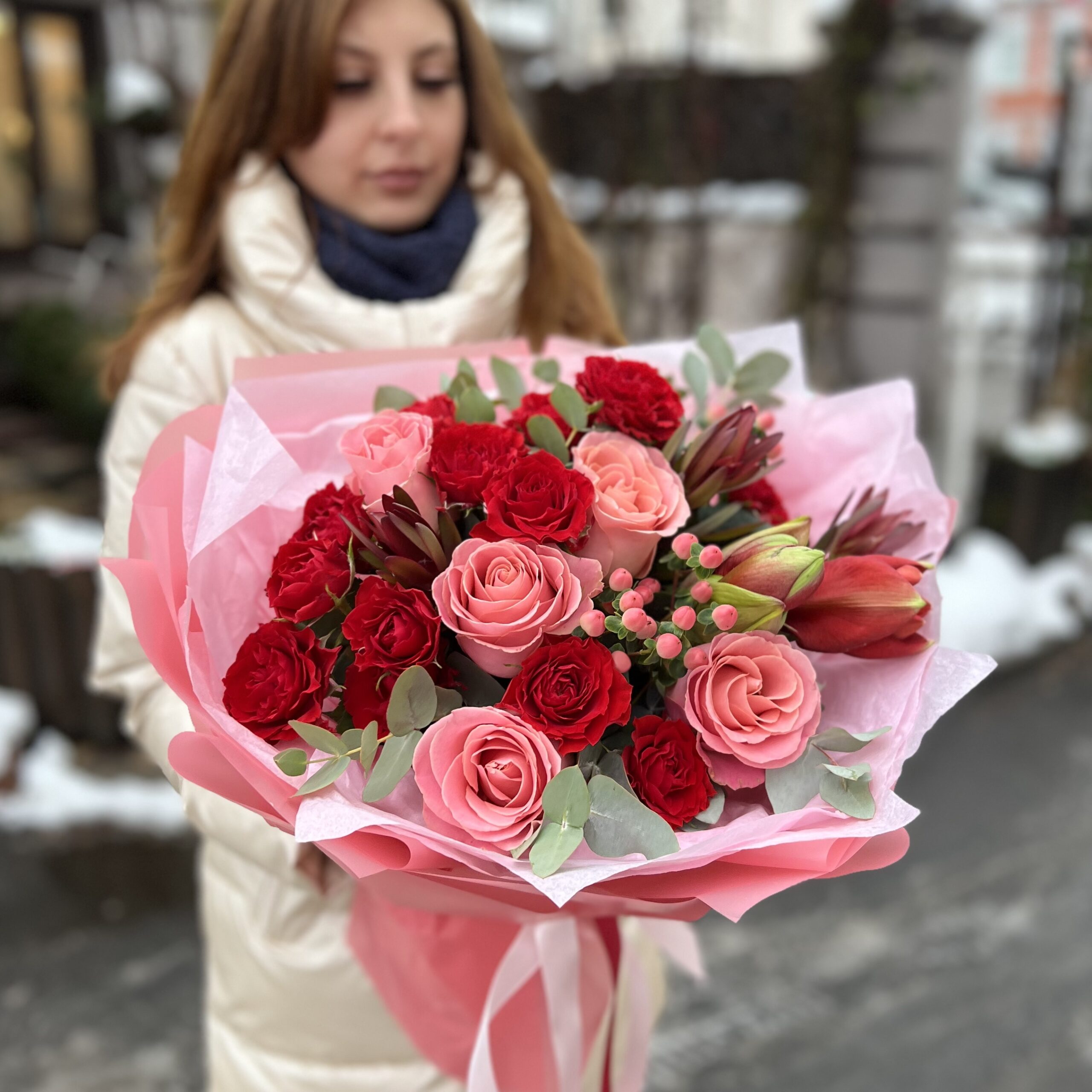 Авторский букет #2219 - цветы, цветы гомель, доставка цветов гомель, купить цветы, доставка цветов