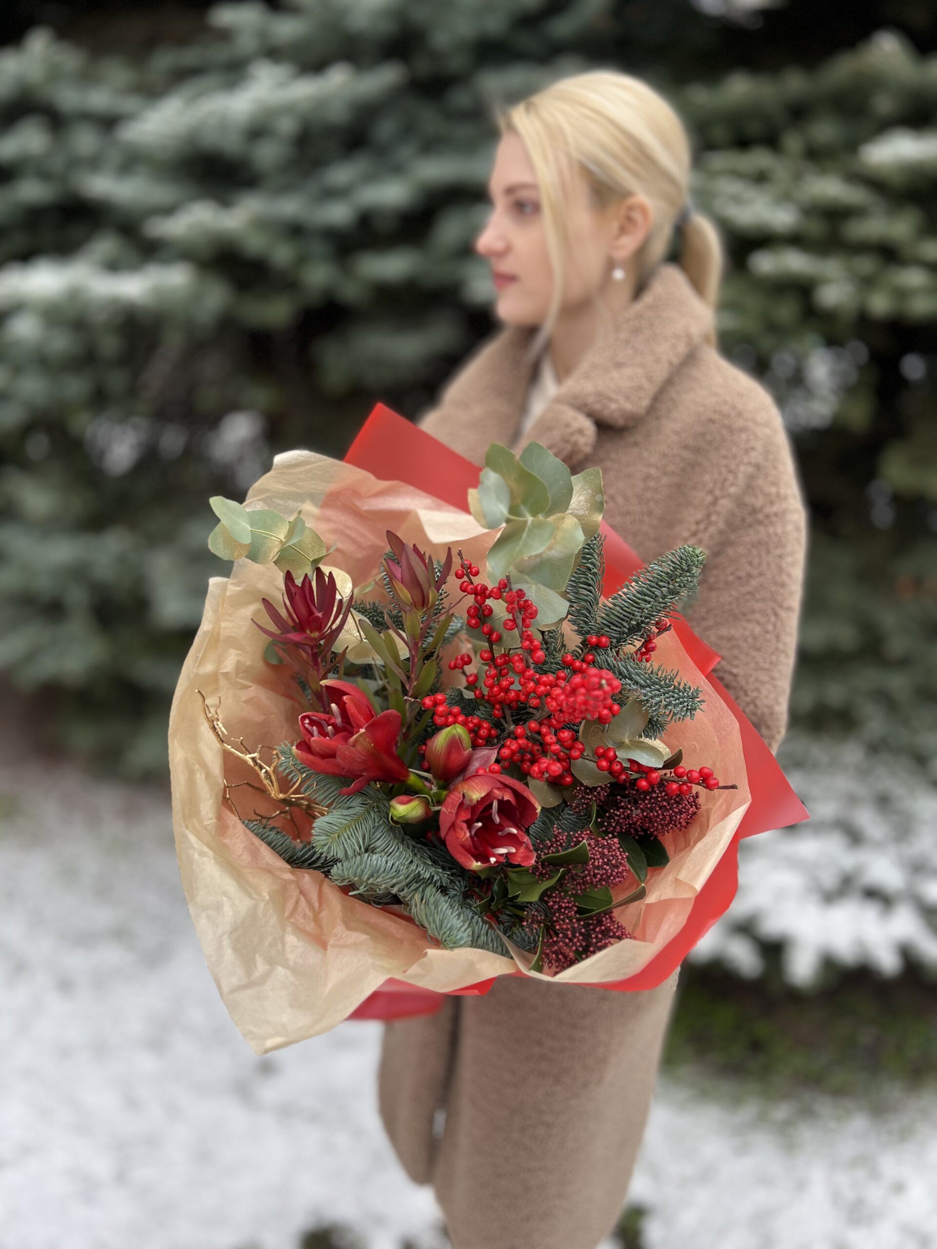 Авторский букет #2253 - цветы, цветы гомель, доставка цветов гомель, купить цветы, доставка цветов