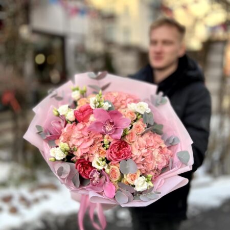 Авторский букет #2258 - цветы, цветы гомель, доставка цветов гомель, купить цветы, доставка цветов