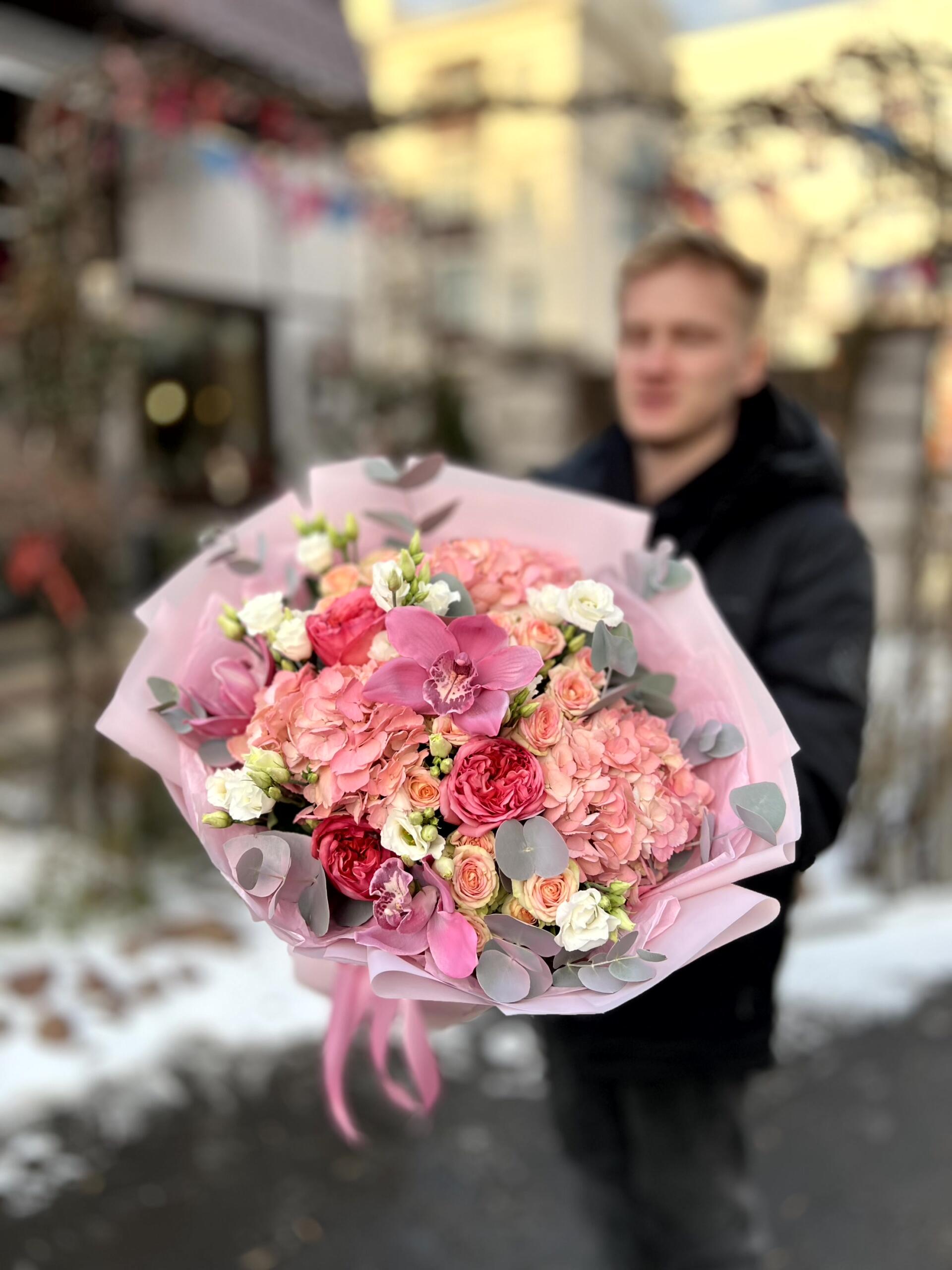 Авторский букет #2258 - цветы, цветы гомель, доставка цветов гомель, купить цветы, доставка цветов