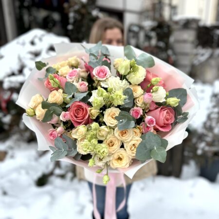 Авторский букет #2254 - цветы, цветы гомель, доставка цветов гомель, купить цветы, доставка цветов