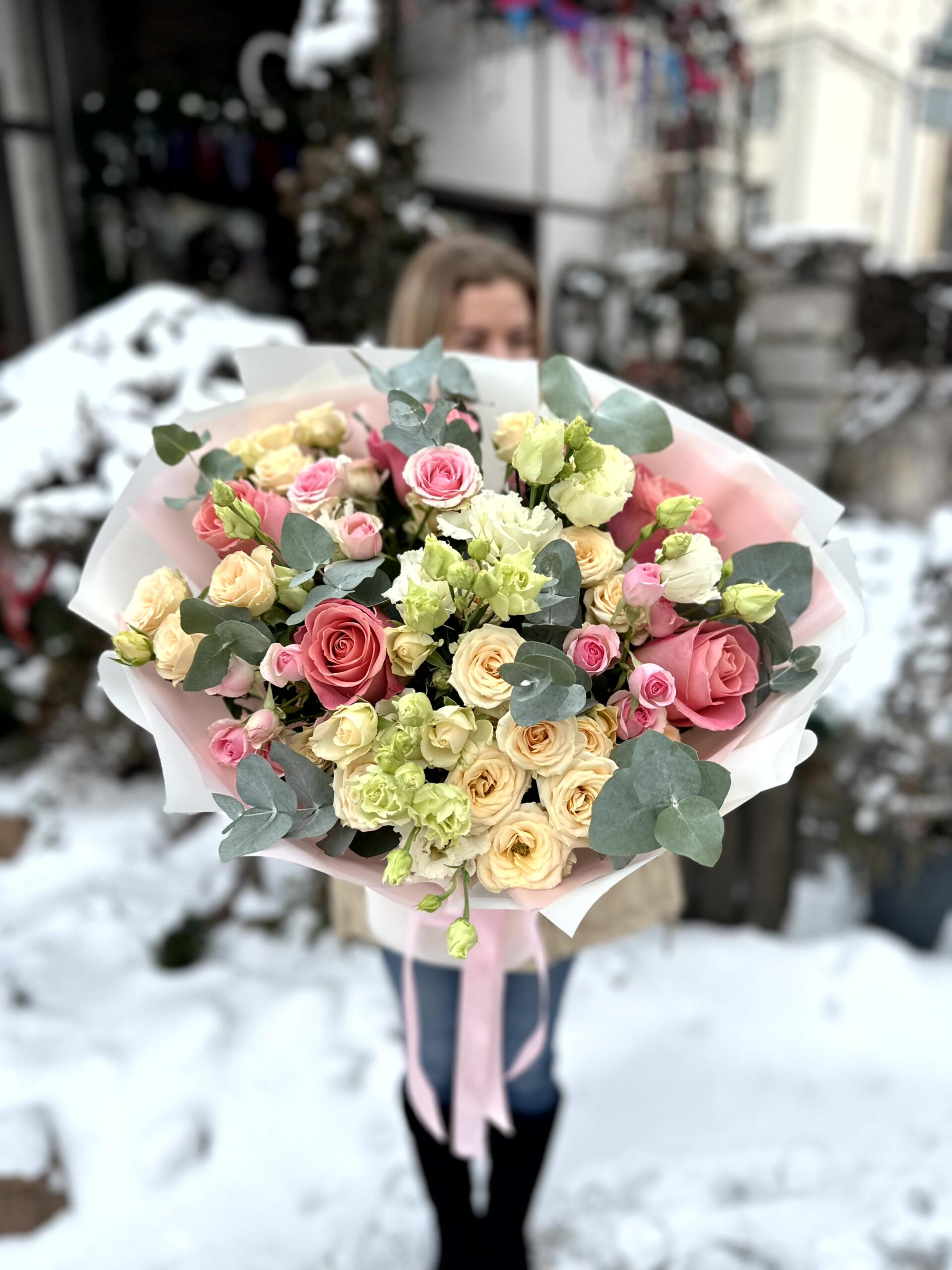 Авторский букет #2254 - цветы, цветы гомель, доставка цветов гомель, купить цветы, доставка цветов