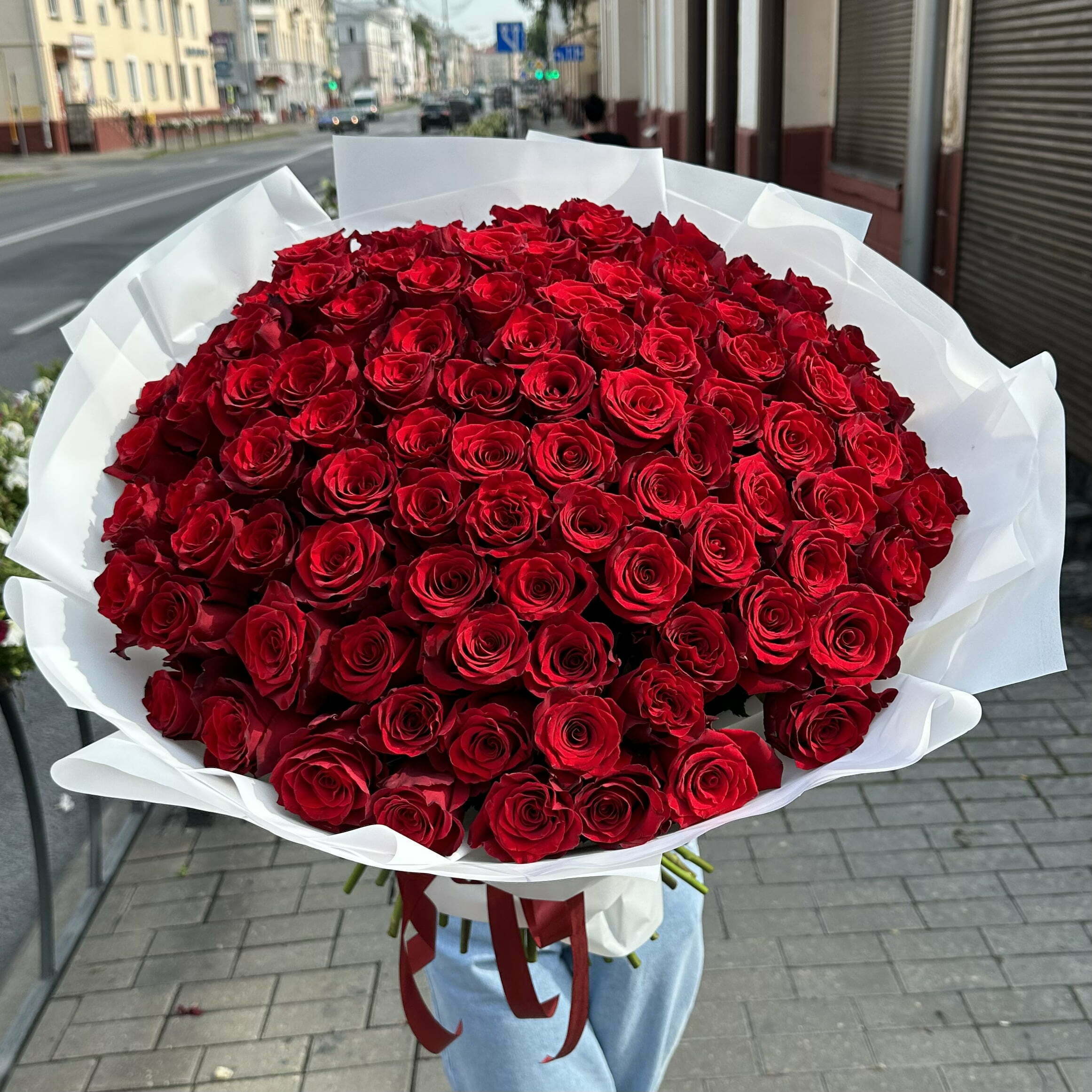 Букет из роз #1357 - цветы, цветы гомель, доставка цветов гомель, купить цветы, доставка цветов