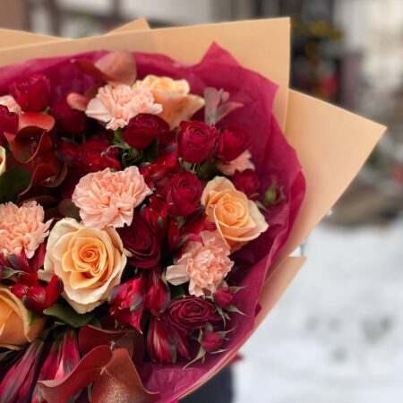 Авторский букет #2289 - цветы, цветы гомель, доставка цветов гомель, купить цветы, доставка цветов