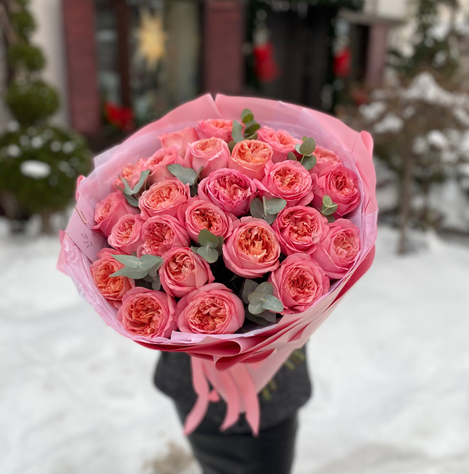 Монобукет #2297 - цветы, цветы гомель, доставка цветов гомель, купить цветы, доставка цветов