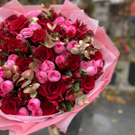 Авторский букет #2302 - цветы, цветы гомель, доставка цветов гомель, купить цветы, доставка цветов