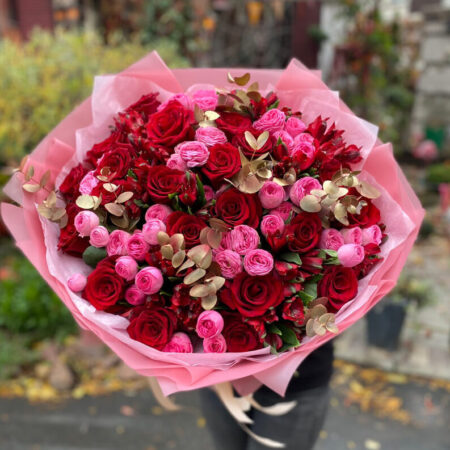 Авторский букет #2302 - цветы, цветы гомель, доставка цветов гомель, купить цветы, доставка цветов