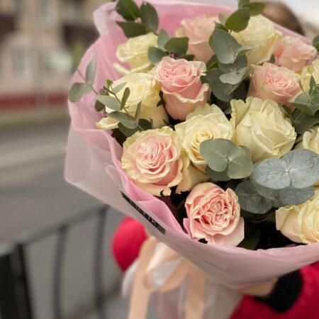 Монобукет #2322 - цветы, цветы гомель, доставка цветов гомель, купить цветы, доставка цветов