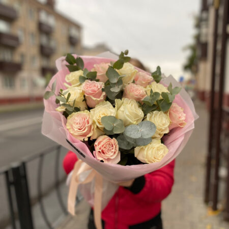 Монобукет #2322 - цветы, цветы гомель, доставка цветов гомель, купить цветы, доставка цветов