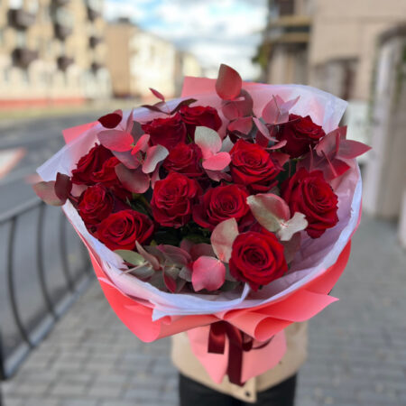 Монобукет #2322 - цветы, цветы гомель, доставка цветов гомель, купить цветы, доставка цветов