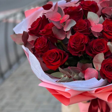 Монобукет #2322 - цветы, цветы гомель, доставка цветов гомель, купить цветы, доставка цветов