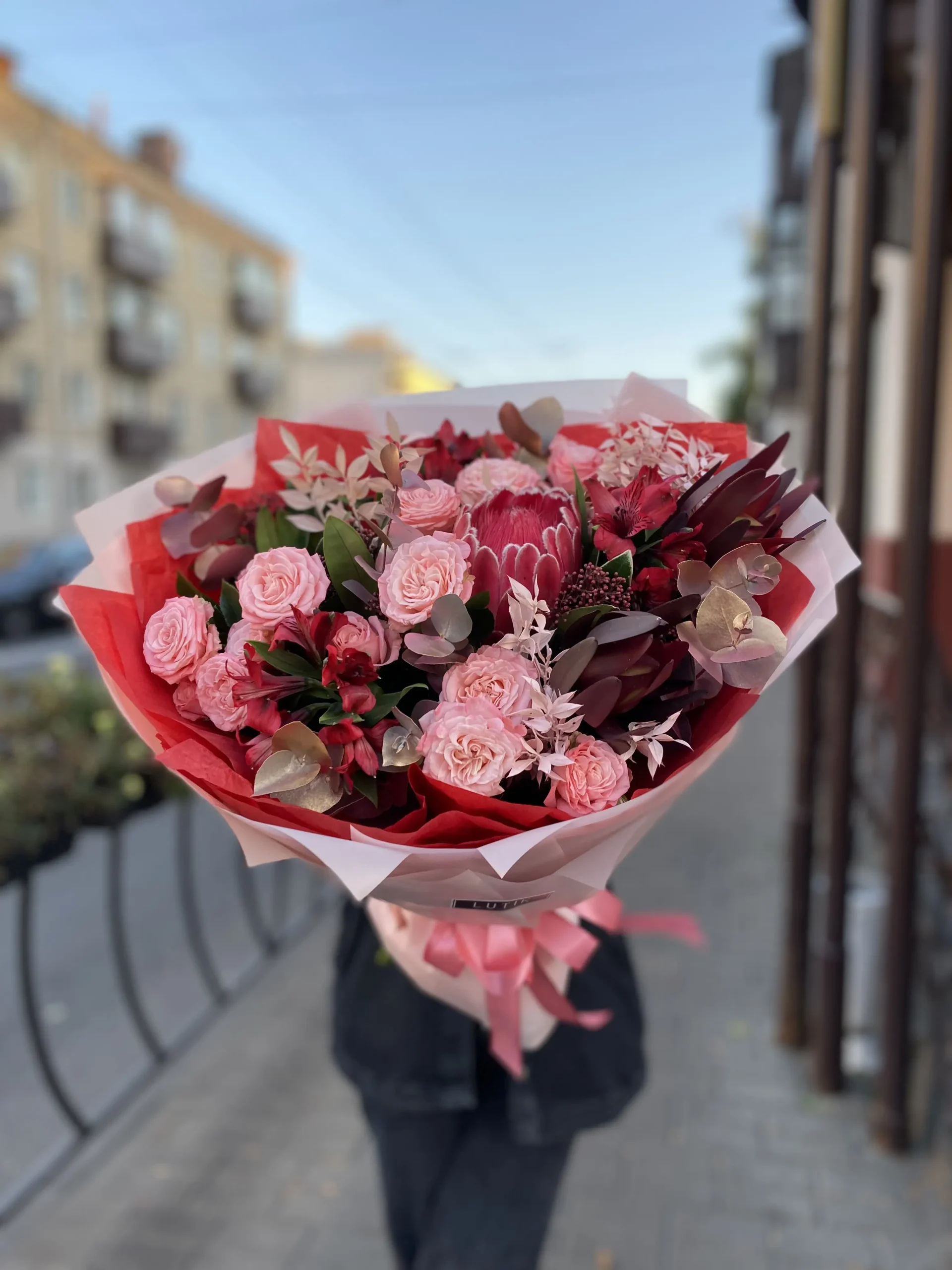 Авторский букет #2343 - цветы, цветы гомель, доставка цветов гомель, купить цветы, доставка цветов