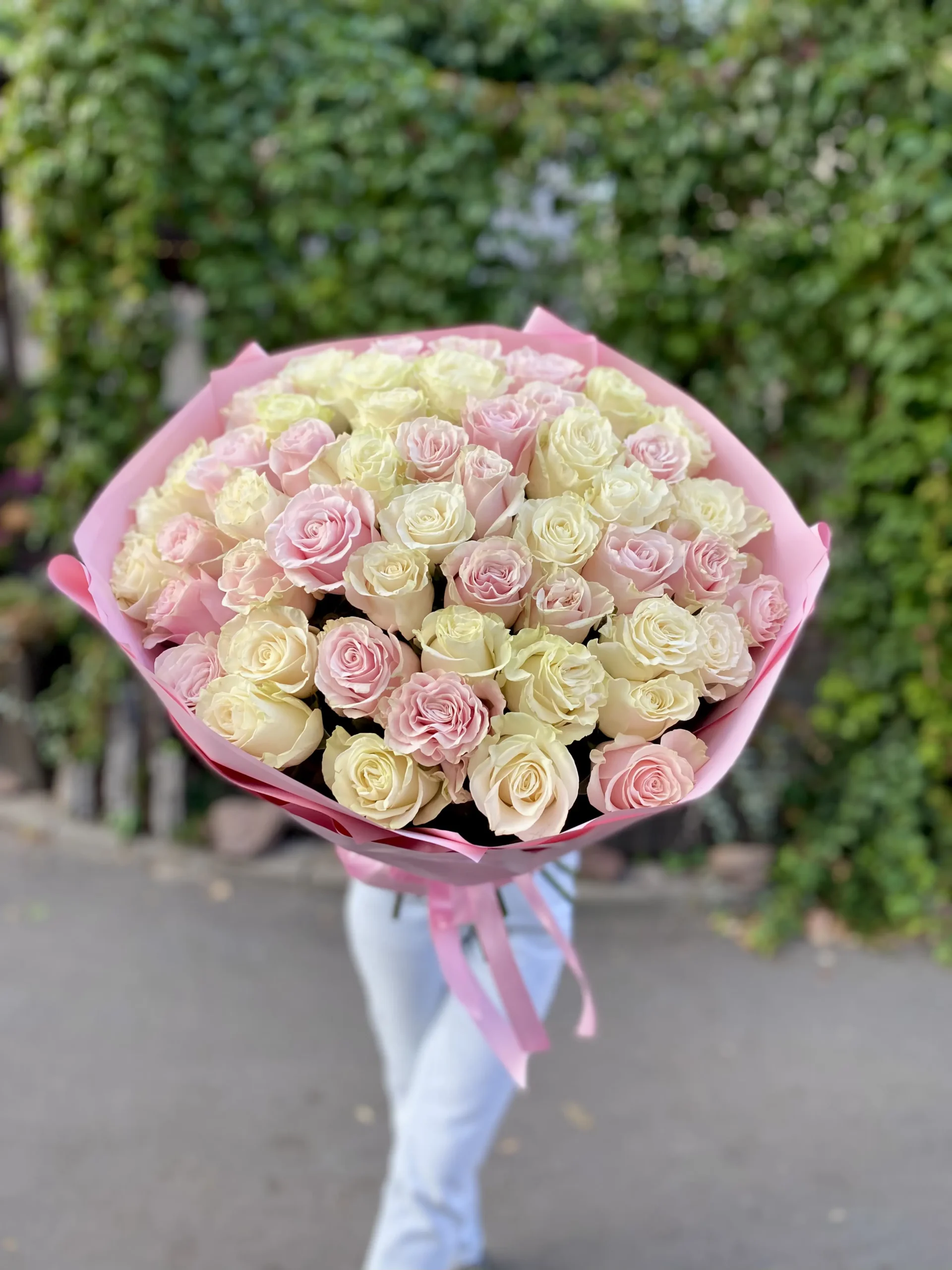 Монобукет #2342 - цветы, цветы гомель, доставка цветов гомель, купить цветы, доставка цветов