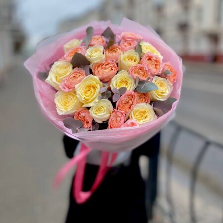 Авторский букет #2350 - цветы, цветы гомель, доставка цветов гомель, купить цветы, доставка цветов