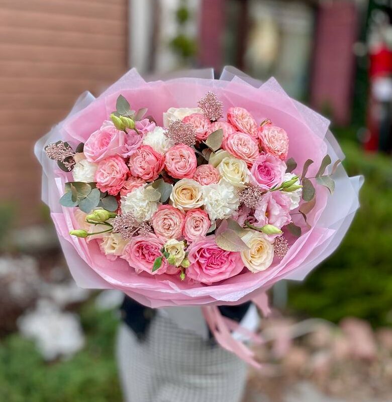 Авторский букет #235 - цветы, цветы гомель, доставка цветов гомель, купить цветы, доставка цветов