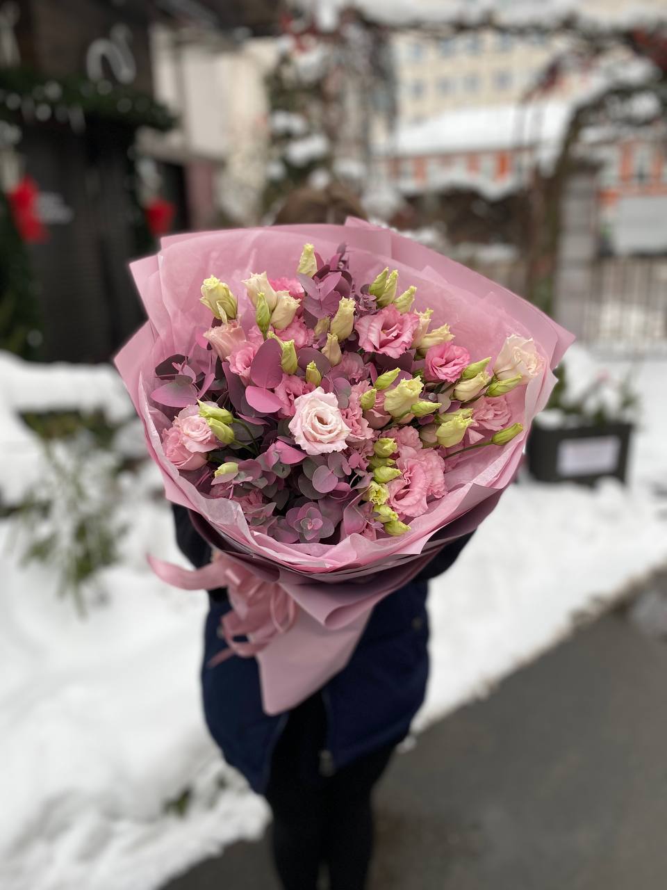 Монобукет #2382 - цветы, цветы гомель, доставка цветов гомель, купить цветы, доставка цветов