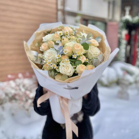 Авторский букет #2386 - цветы, цветы гомель, доставка цветов гомель, купить цветы, доставка цветов