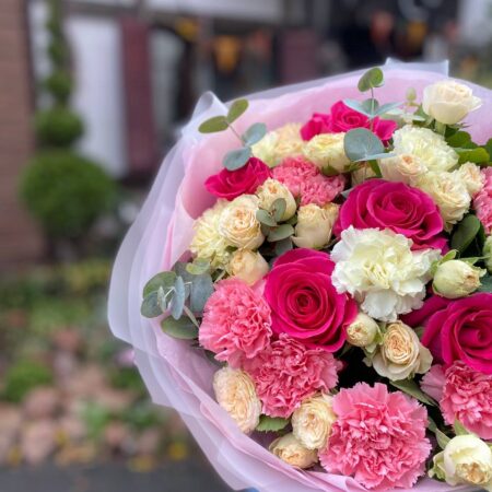 Монобукет #2391 - цветы, цветы гомель, доставка цветов гомель, купить цветы, доставка цветов