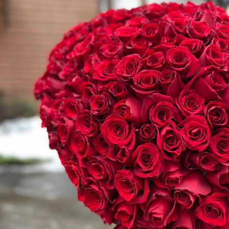 Монобукет #2416 - цветы, цветы гомель, доставка цветов гомель, купить цветы, доставка цветов