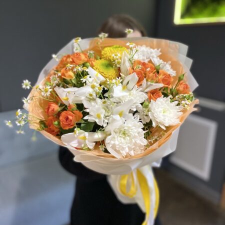 Сборный букет #5716 - цветы, цветы гомель, доставка цветов гомель, купить цветы, доставка цветов