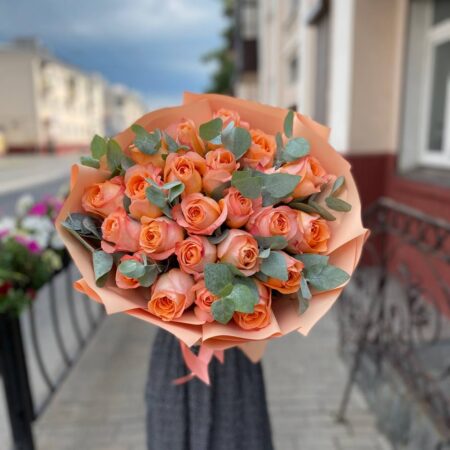 Монобукет #2455 - цветы, цветы гомель, доставка цветов гомель, купить цветы, доставка цветов