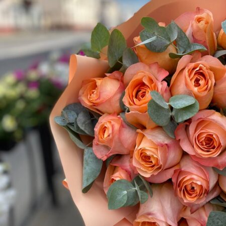 Монобукет #2455 - цветы, цветы гомель, доставка цветов гомель, купить цветы, доставка цветов