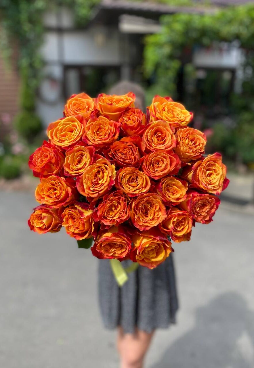 Монобукет #2455 - цветы, цветы гомель, доставка цветов гомель, купить цветы, доставка цветов