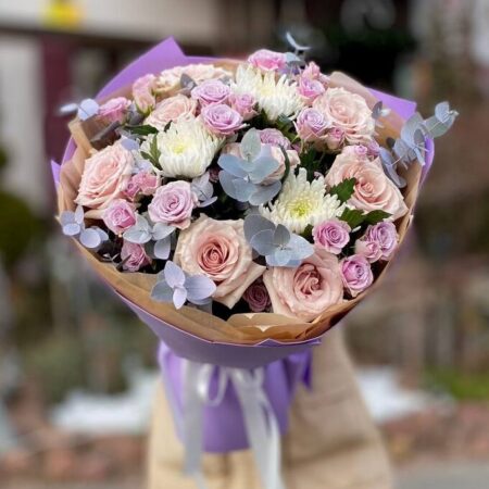 Авторский букет #2436 - цветы, цветы гомель, доставка цветов гомель, купить цветы, доставка цветов