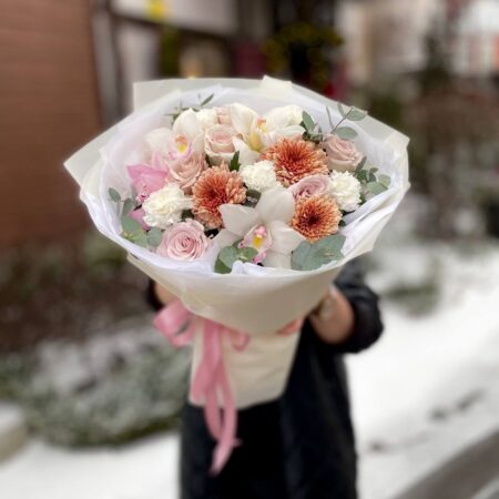 Авторский букет #2437 - цветы, цветы гомель, доставка цветов гомель, купить цветы, доставка цветов