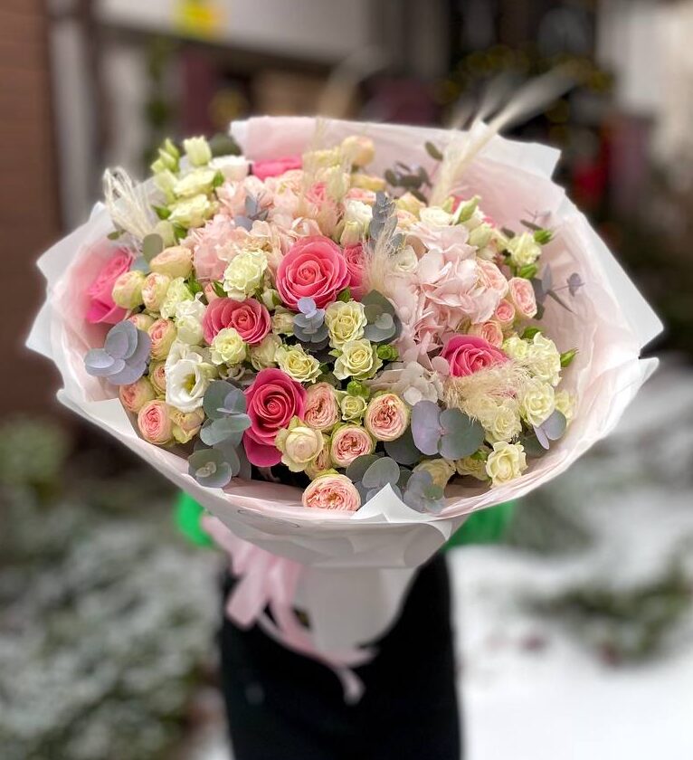 Авторский букет #2439 - цветы, цветы гомель, доставка цветов гомель, купить цветы, доставка цветов