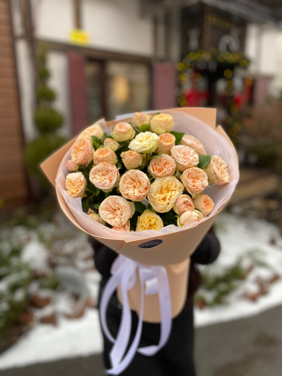 Монобукет #2445 - цветы, цветы гомель, доставка цветов гомель, купить цветы, доставка цветов