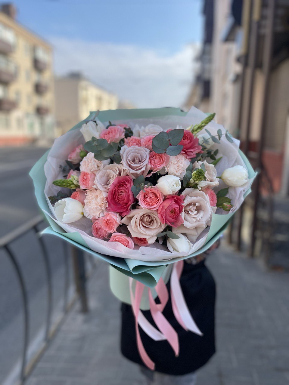 Сборный букет #2476 - цветы, цветы гомель, доставка цветов гомель, купить цветы, доставка цветов