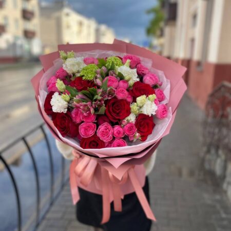 Сборный букет #5955 - цветы, цветы гомель, доставка цветов гомель, купить цветы, доставка цветов